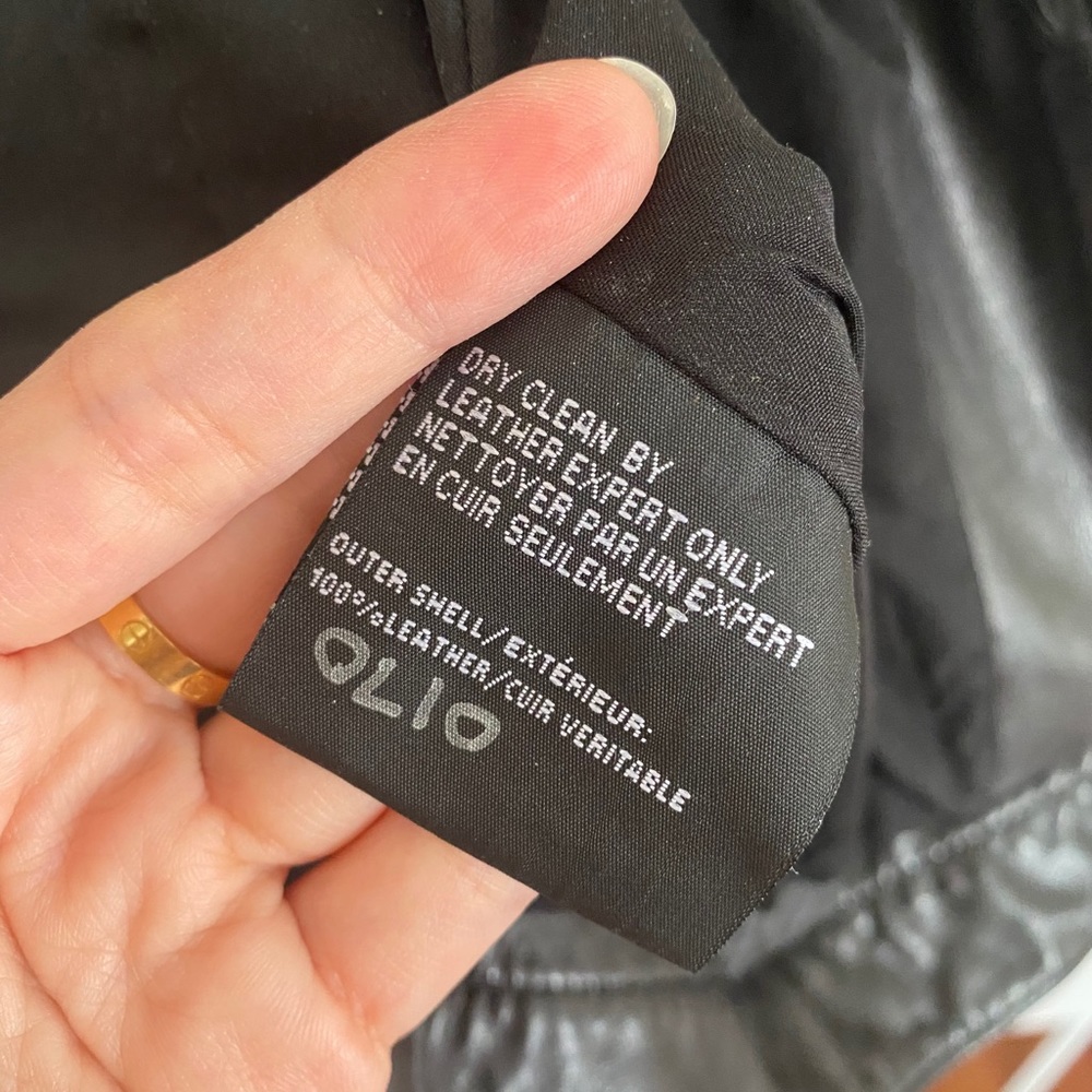 LAMARQUE leather jacket - Picture 8 of 9